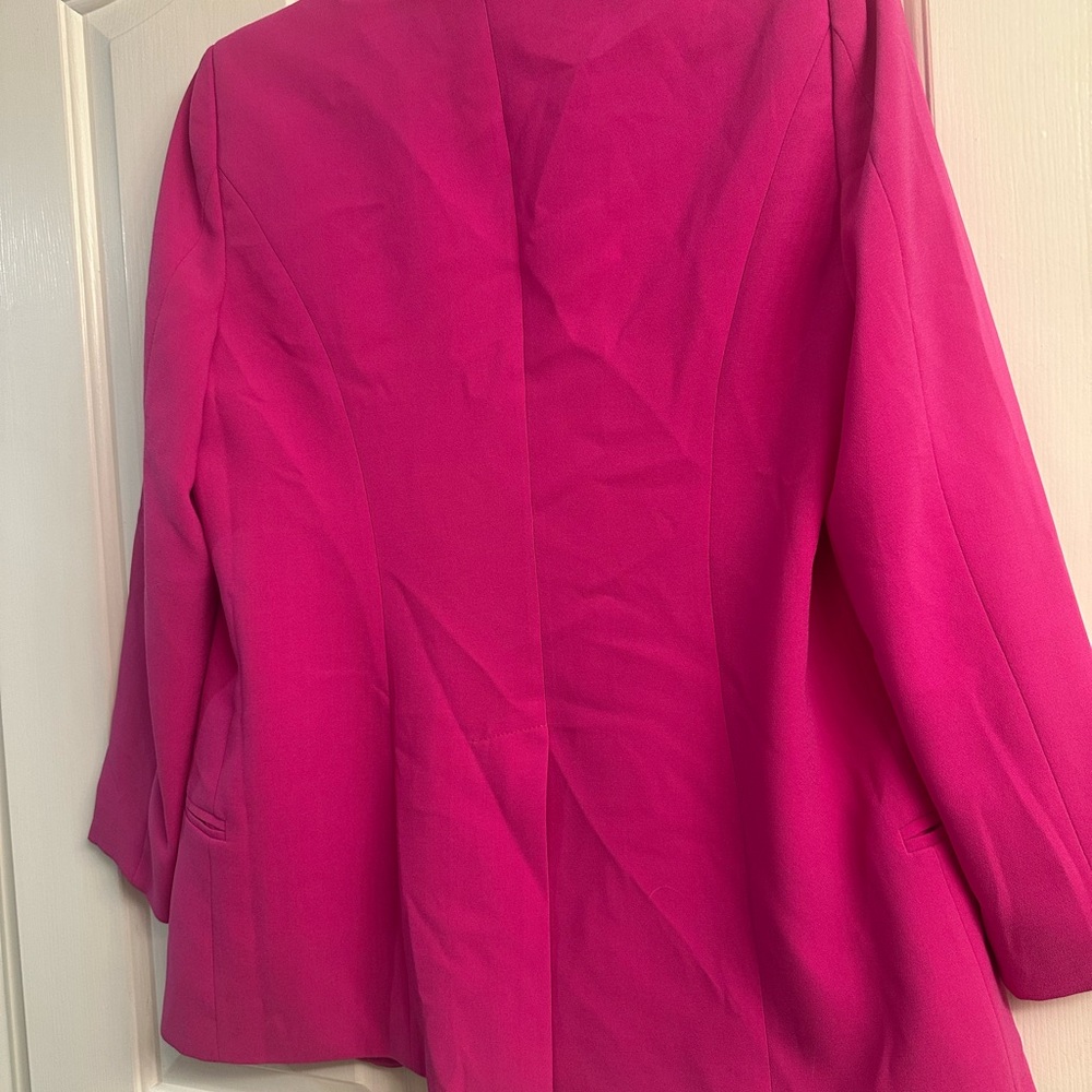 Mural Women's Pink Blazer - Picture 8 of 15